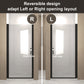 36"x 72" Pivot Shower Door, Matte