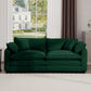 Modern 2 Seater With 4 Pillows, Upholstered Deep Seating Loveseat - view 16