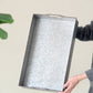 Set of 3 Decorative Galvanized Trays