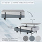 Wilkins High Gloss Coffee Table with Lift Top - Gray / White