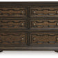 Maylee - Dresser - Dark Brown