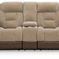 Mixed Motion - Power Reclining Loveseat With Console / Adjustable Headrest - view 7