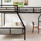 Twin over Full Bunk Bed with Loft Bed and Desk