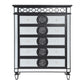 Varian II - Chest - Mirrored, Black & Sliver
