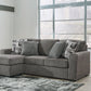 Gardiner - Sofa Chaise - Pewter