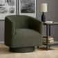Green Swivel Accent Chair