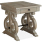 Tinley Park - Rectangular End Table - Dove Tail Gray