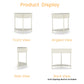 Artisan-Crafted Wave-Pattern Demi-Lune Console Table