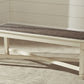 Bolanburg - Large UPH Dining Room Bench - Beige