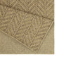 Earth GC_NTL1013 Jute/Mocha 5 ft. 3 in. x 7 ft. 3 in. Area Rug