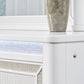 Chalanna - Dresser And Mirror - White