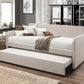 Jagger Fog Fabric Daybed With Trundle (Twin)