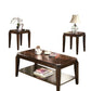 Docila - 3 Piece Coffee & End Set - Walnut