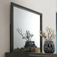 Carine II - Mirror - Gray