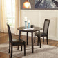 Hammis - Round DRM Drop Leaf Table - Dark Brown