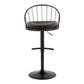 Adjustable Height Barstool with Swivel
