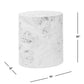 Nebula 20" Accent Oval Pillar Side Table