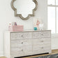 Paxberry - Six Drawer Dresser - Weatherworn - Whitewash