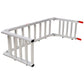 Aluminum Ramp 1,400 LBS/Pair, For Motorcycle/Lawn Mower/ATV Ramp
