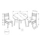 Dining Table Set, 3pcs Set, Small, 35" Drop Leaf, Kitchen