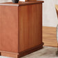 10.8" Solid Wood 3-Drawer Narrow End Table