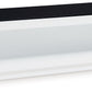Gardoni - Rectangular Cocktail Table - White / Black