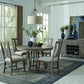 Paxton Place - Round Dining Table - Dovetail Gray