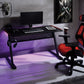 Dragi - Gaming Desk With USB - Black & Red