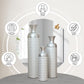 3 Pack Gold Metal Vases