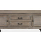 Lancaster - Lift Top Storage Cocktail Table (With Casters) - Dove Tail Gray