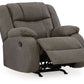 First Base - Rocker Recliner - Gunmetal