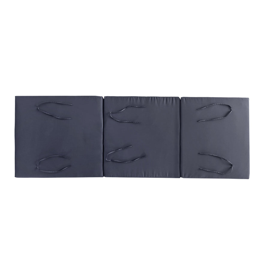 Gray Broadway/Ian Chaise Lounge Cushion (Triple Folds)