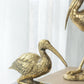Kneeling Crane Figurine