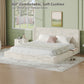 AirFrame King Bed Frame with Adjustable Sliding Side Table