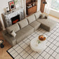 134" Cloud Sectional Couch with L-Shape Chaise