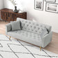 71-Inch Convertible Love Seat Sofa