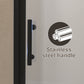 36"x 72" Pivot Shower Door, Matte