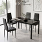 5 Pieces Dining Table Set for 4
