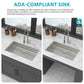 30 Inch ADA-Compliant Kitchen Sink - Undermount Single Bowl