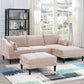 Contemporary 5-Piece Modular Sectional Set