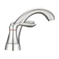 Two Handle 4 Inch Centerset Bathroom Sink Faucet with Pop-Up Drain