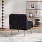 24.4" Wide Modern Upholstered Armless Chair