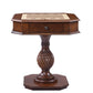 Bishop II Cherry Finish Reversible Chess Checker Game Table