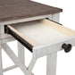 Adalane - Accent Table - White / Gray