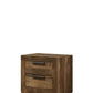 Morales - Nightstand - Rustic Oak
