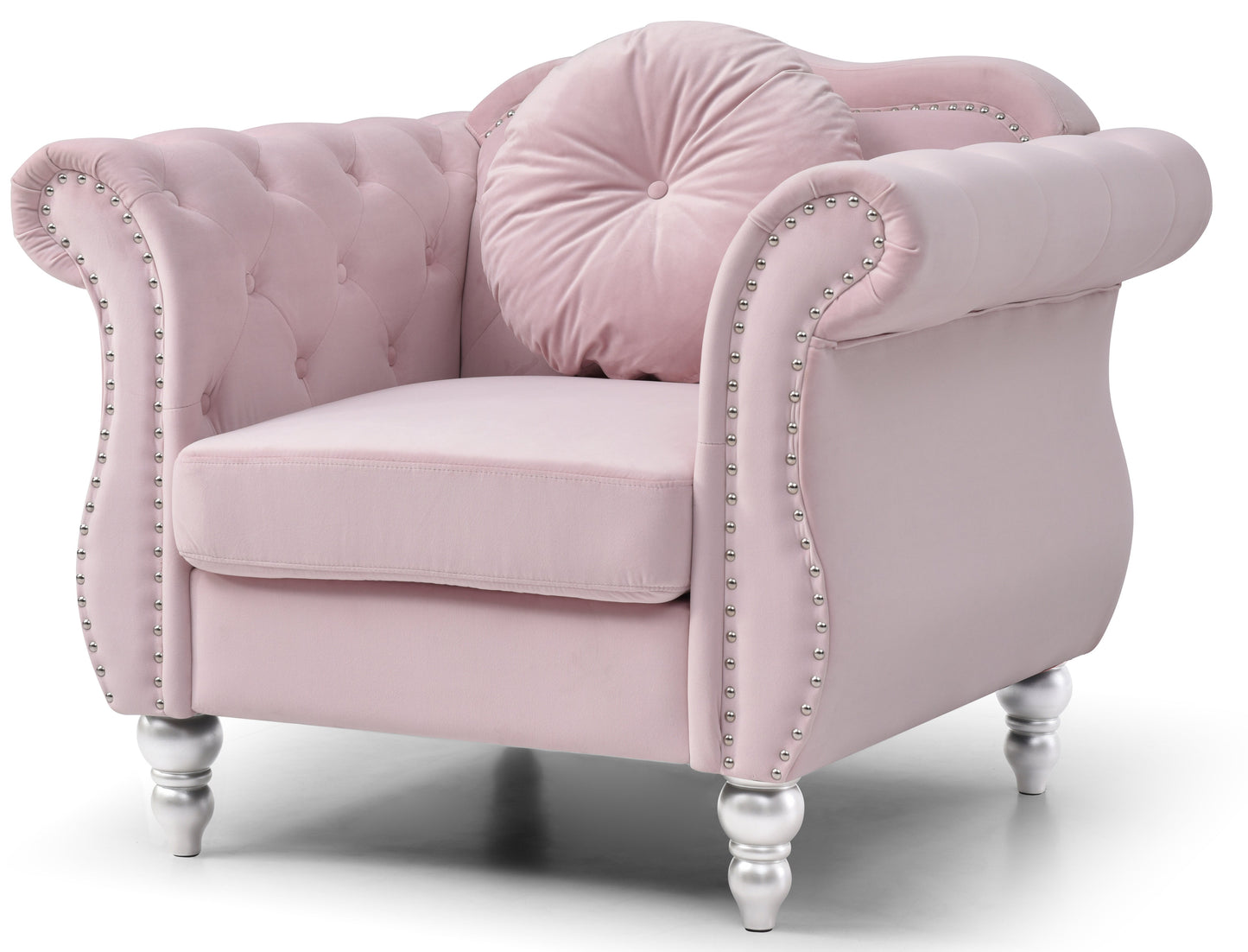 Chic Transitional Accent Chair