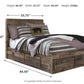 Derekson - Panel Bed
