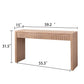 Modern Console Table with 4 Drawers – 59.2" Entryway Table