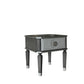 House Beatrice - End Table - Charcoal & Light Gray