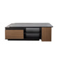 Extendable Coffee Table with 2 Storage Drawers